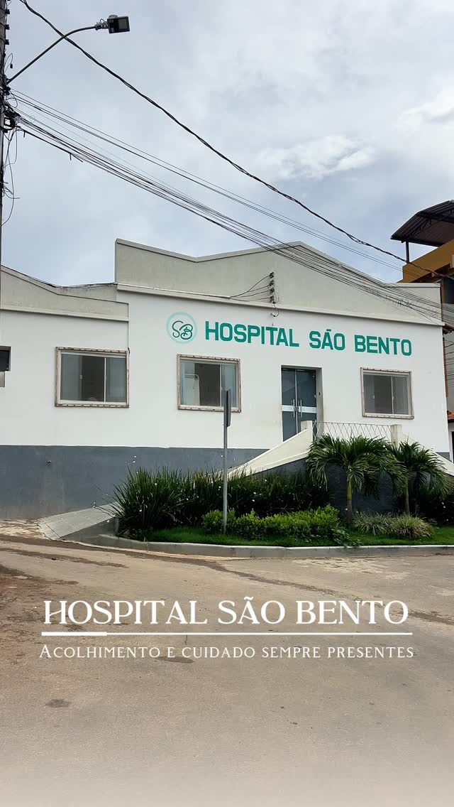 Fachada do Hospital São Bento de Novo Cruzeiro